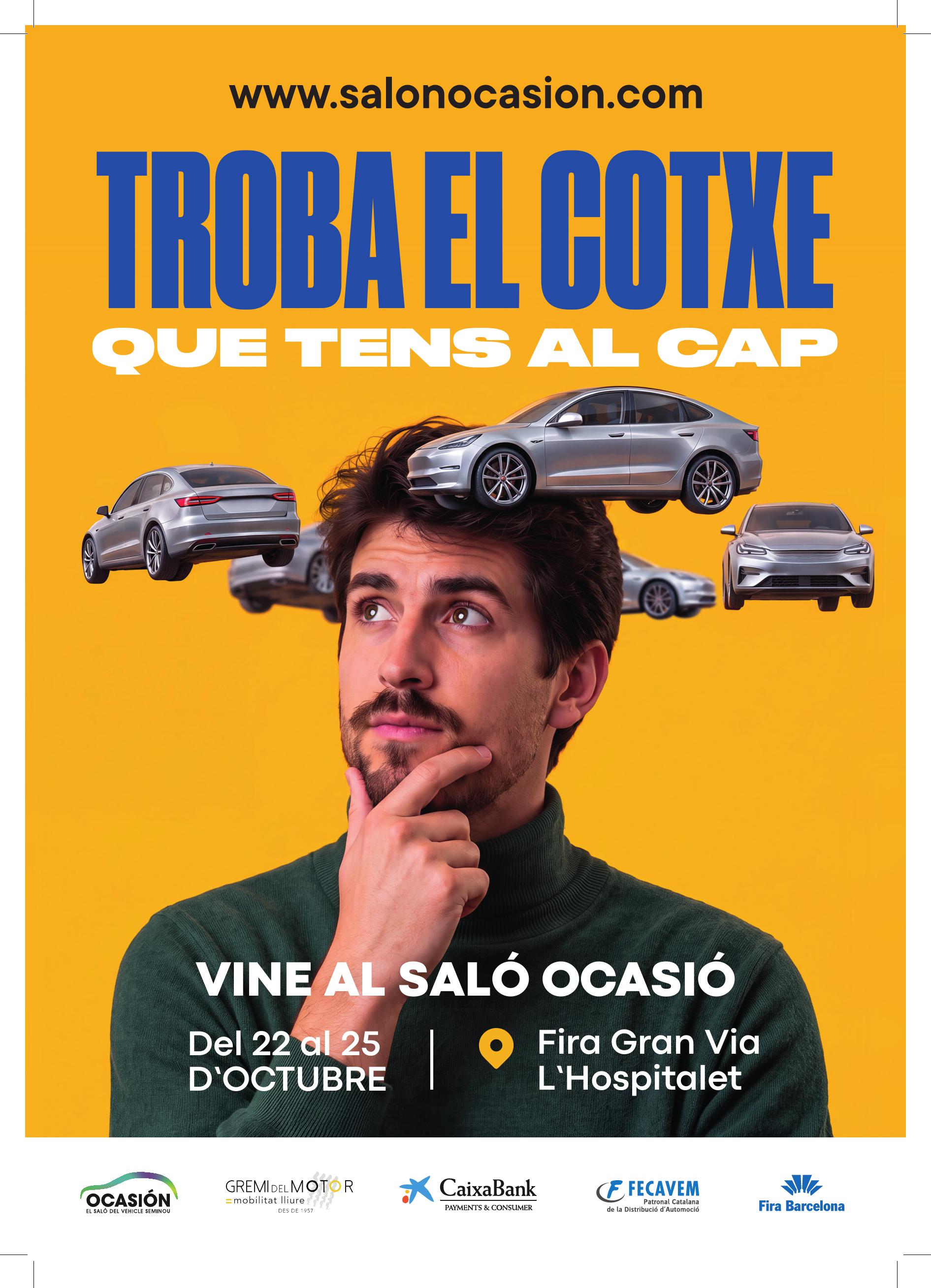 Troba el cotxe que tens al cap al Saló Ocasió amb Gomotor! 🚘💥
