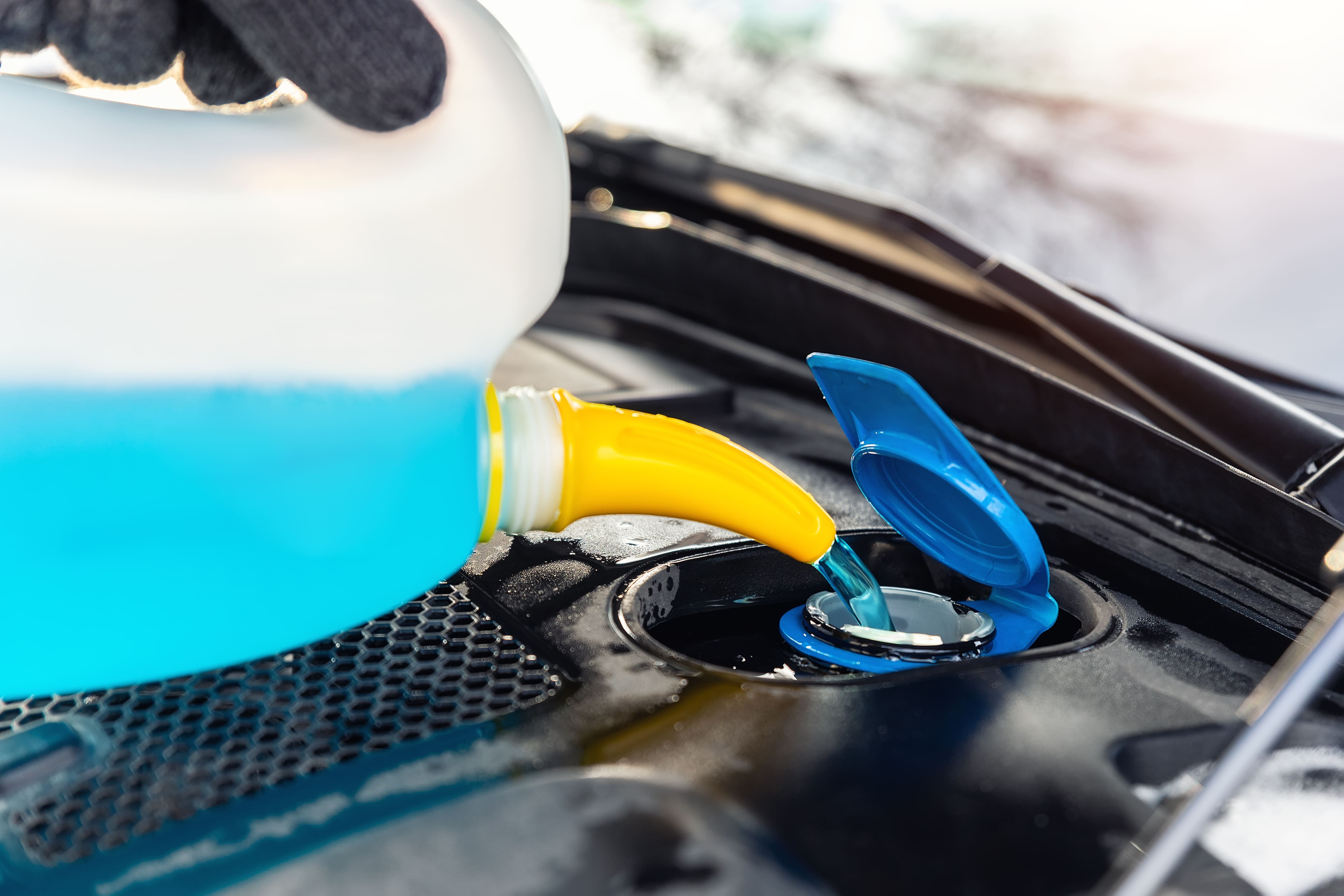 Cambio líquido refrigerante del coche